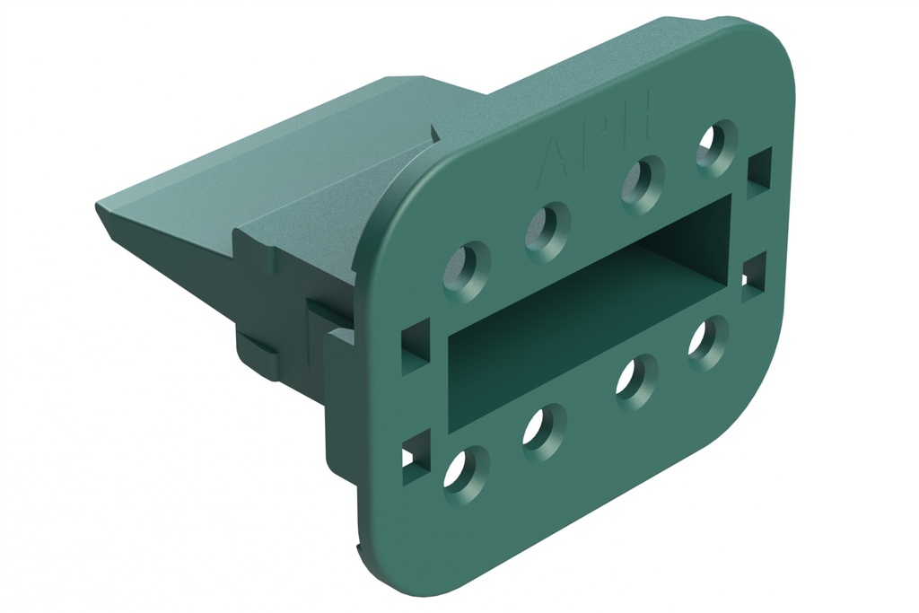 CUÑA DE RECEPTACULO HEMBRA 8 PIN PLUG WEDGE