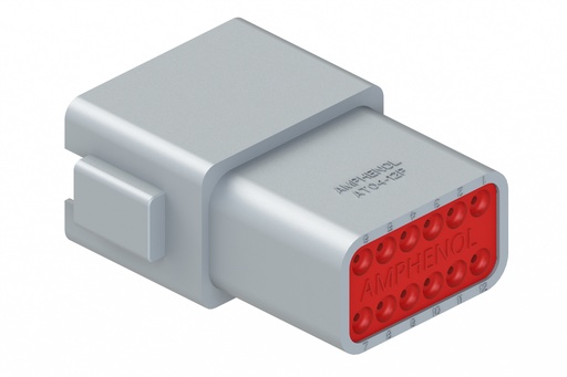 [[AT04-12PA] ] AT RECEPTACULO MACHO 12 PINES