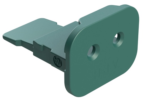 [[AW2S] ] CUÑA DE RECEPTACULO HEMBRA 2 PIN PLUG WEDGE