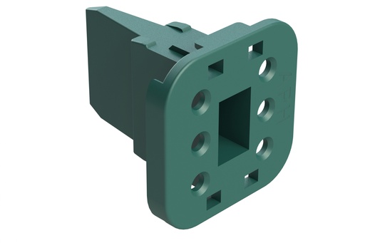 [[AW6S]] CUÑA DE RECEPTACULO HEMBRA 6 PIN PLUG WEDGE