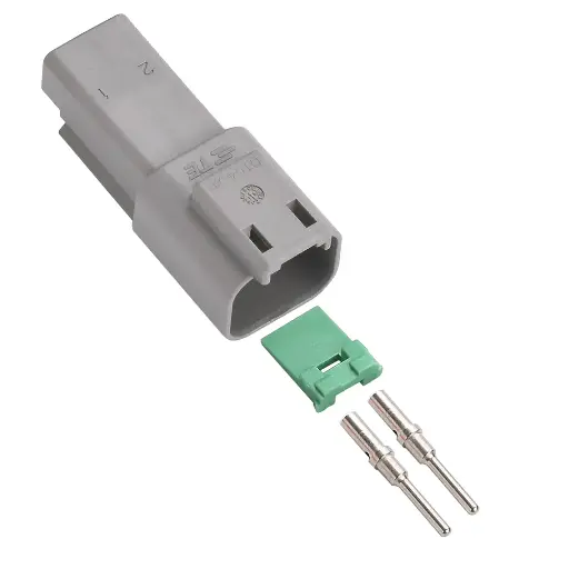 [[DT04-2P-KIT-16] ] KIT CONECTOR DEUTSCH MACHO 2 PINES